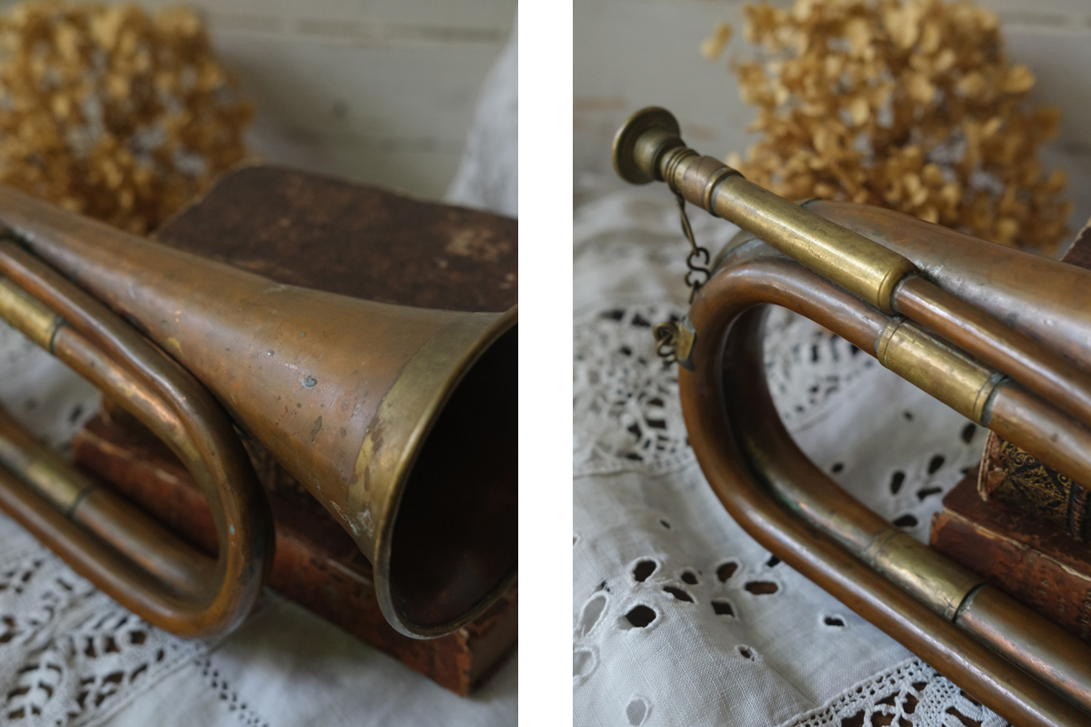 F78-1 フランス Brocante ビューグル ラッパ